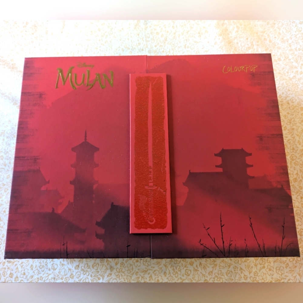 Mulan x Colour pop PR packaging *SOLD